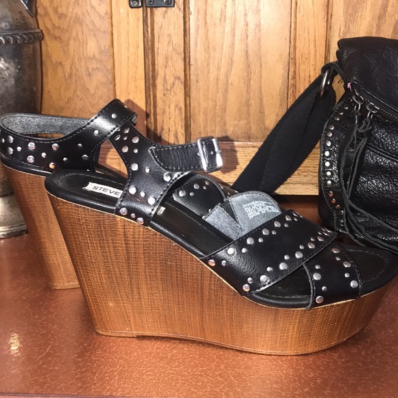 Steven By Steve Madden Shoes - STEVE MADDEN STUDDED PLATFORMS